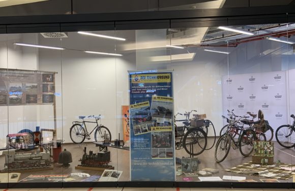 Ausstellung – Historische Fahrräder – 2024 in der Südpassage